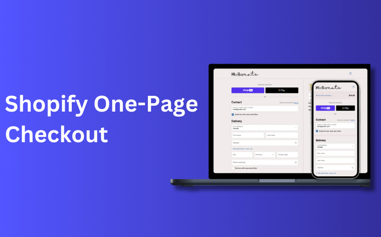 Shopify One Page Checkout