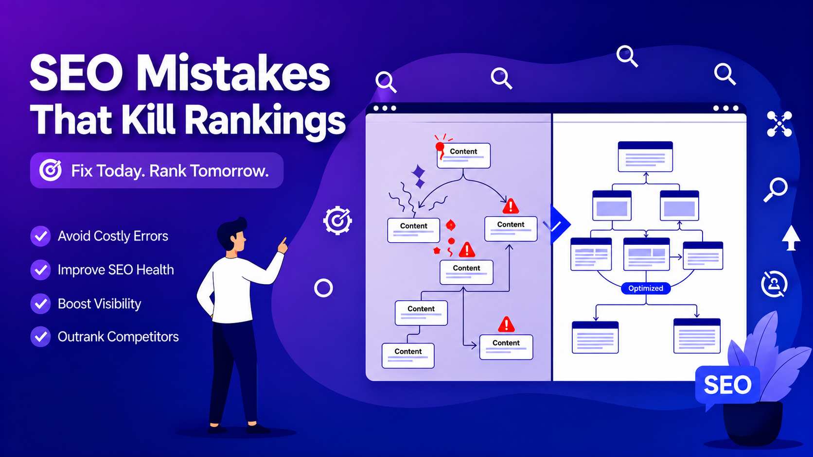 SEO Mistakes That Kill Rankings And Why Most Guides Miss the Real Ones