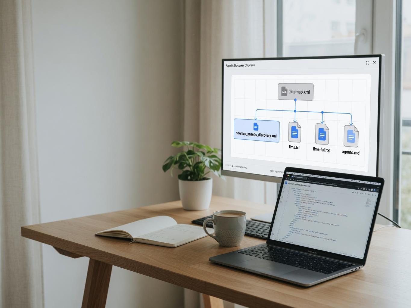What Is an Agentic Discovery Sitemap