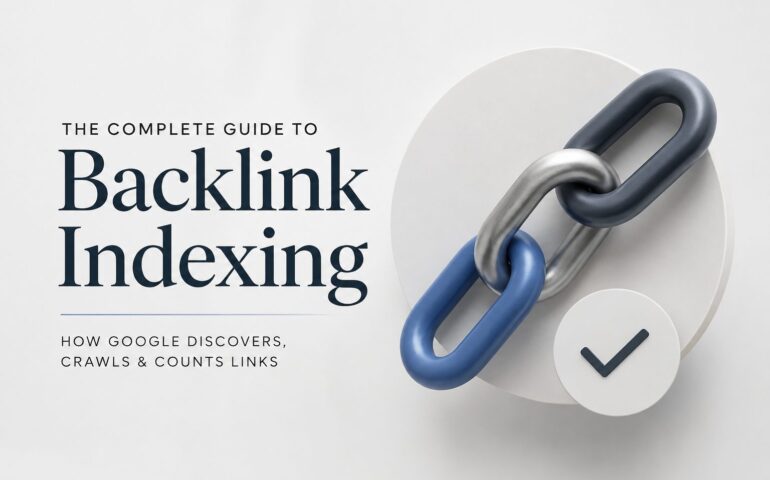 Flowchart of how to check if a backlink is indexed