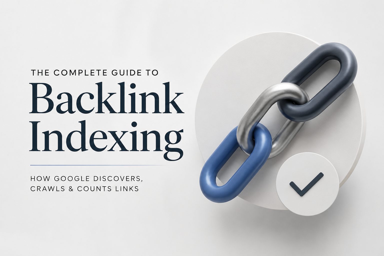 Flowchart of how to check if a backlink is indexed